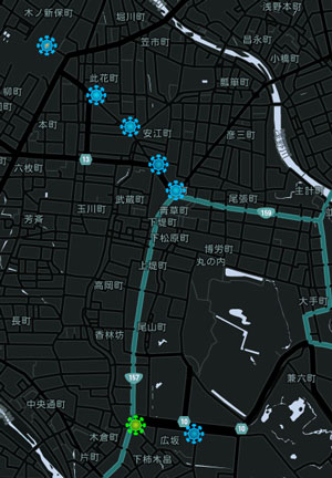 金沢まちなか彫刻MAP